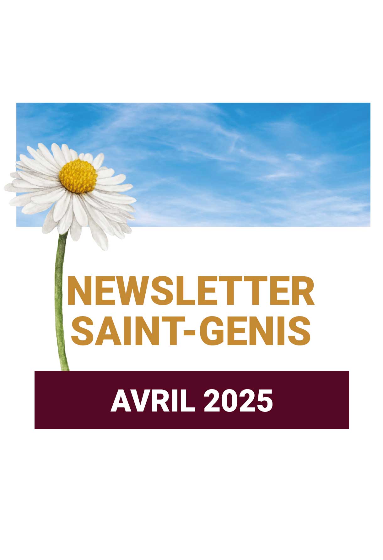 Information newsletter avril 2025