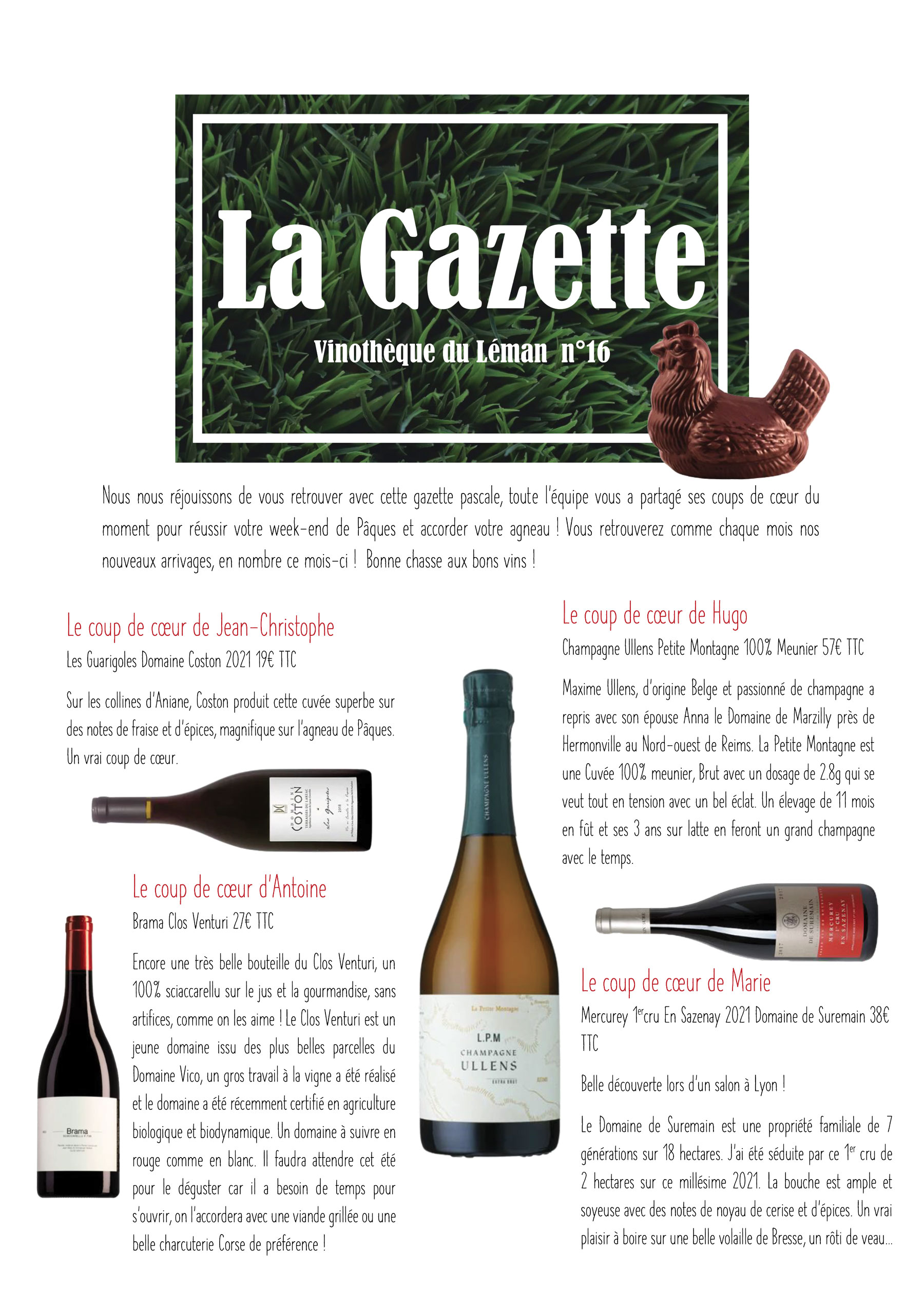 La Gazette 16